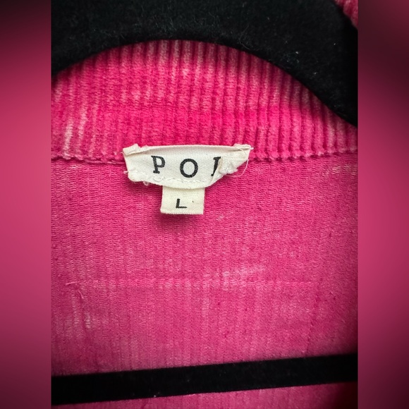 POL Pink Corduroy Fringe Jacket - Picture 3 of 7